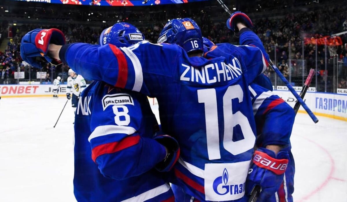     Хоккеисты СКА. Источник: vk.com/ska Автор фото: Пресс-служба ХК СКА