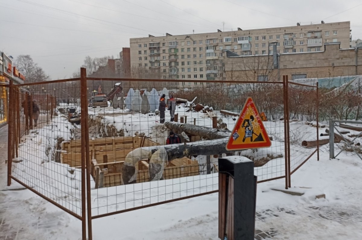    Ресурсники продолжают искать прорыв на улице Бирюкова в Томске