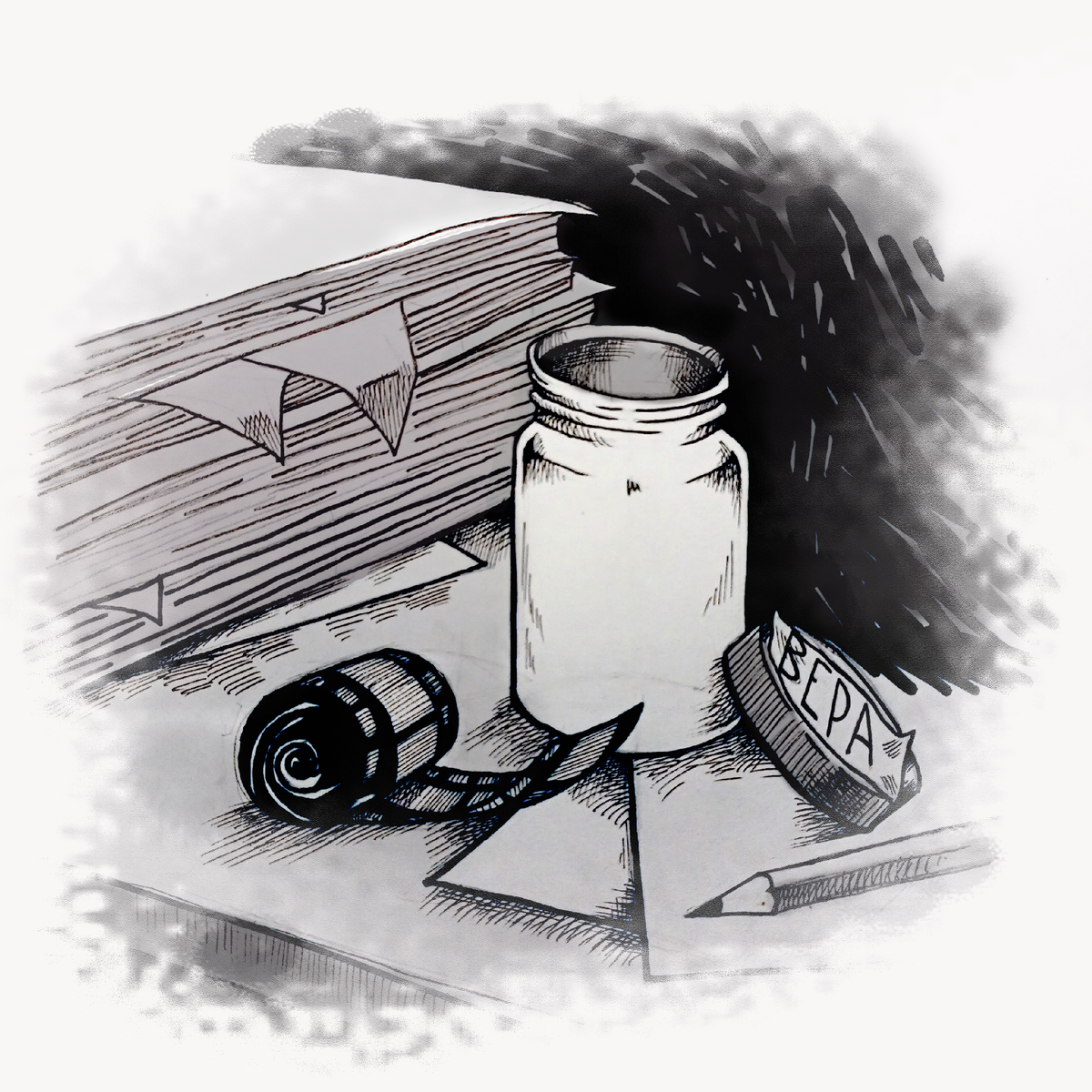 Иллюстрация Кладбище Джо