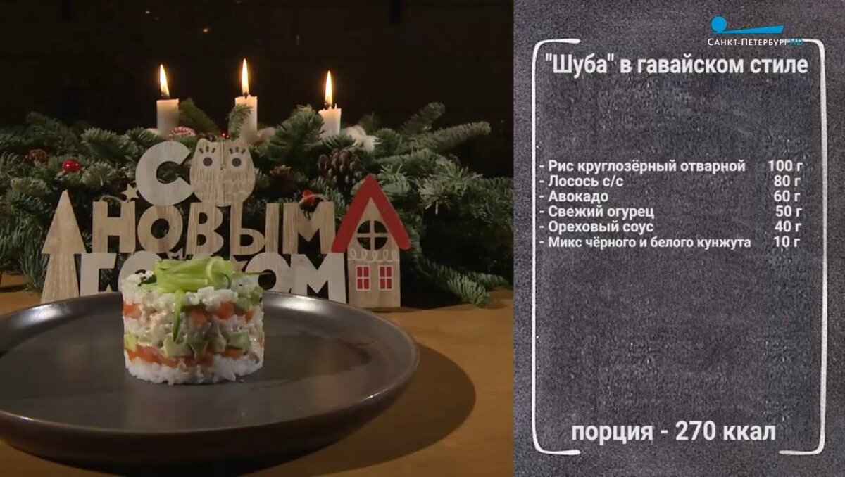 Шуба» в гавайском стиле: неожиданный рецепт знаменитого новогоднего салата  | Телеканал 