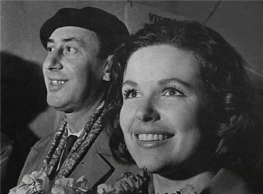 Наталья Фатеева и Владимир Басов.