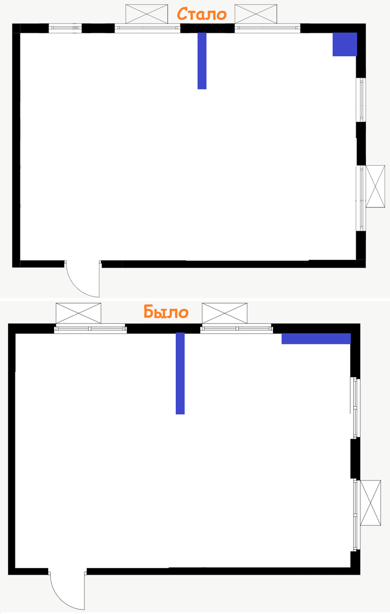 Изменение в конфигурации пилонов ПИК