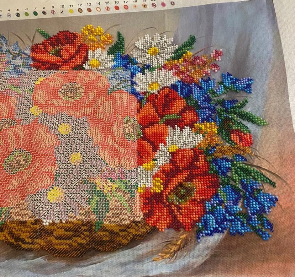 Переполненная счастьем. Вышито на 20.12.2023г. 