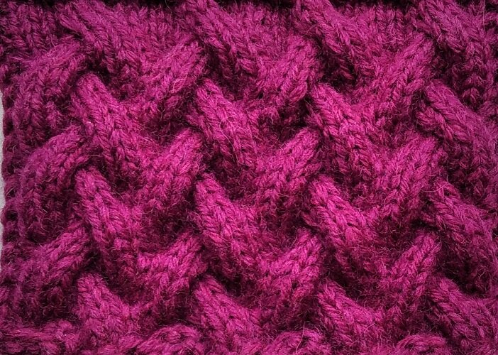 Лицевая сторона узора