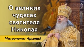 Проповедь митрополита Арсения в день памяти святителя Николая Чудотворца 19.12.2023 г.