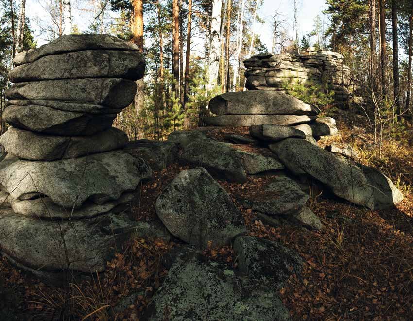 Иллюстрация из книги  "Жил-был седой Урал",  издательство "Азимут", 2019 год 