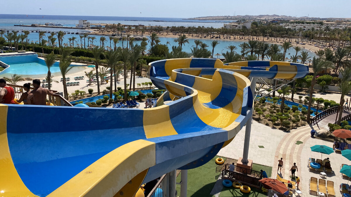 аквапарк отеля Blend Club Aqua Resort. Фото автора канала хижина у моря.