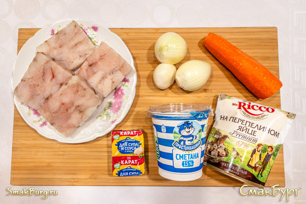 Простые и ароматные ингредиенты для приготовления вкусного рыбного филе