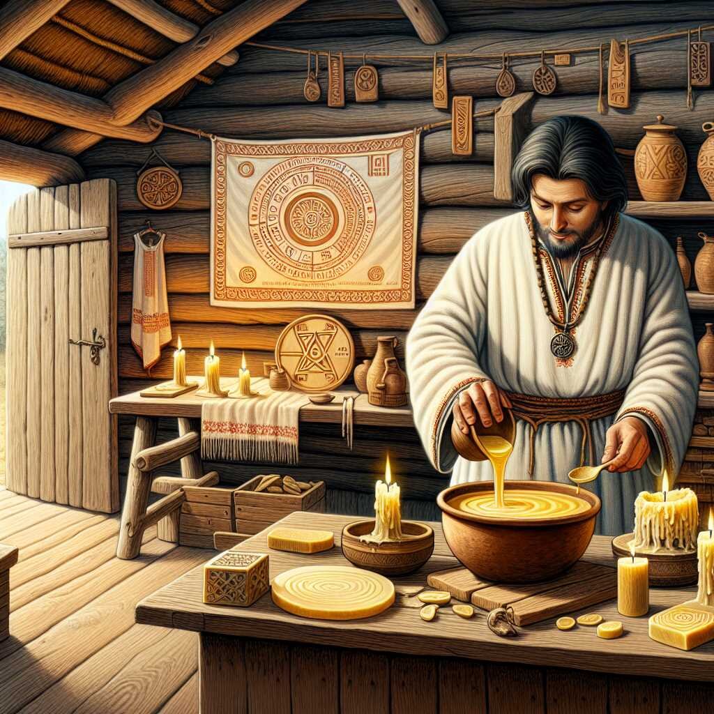 Техника отливки воском