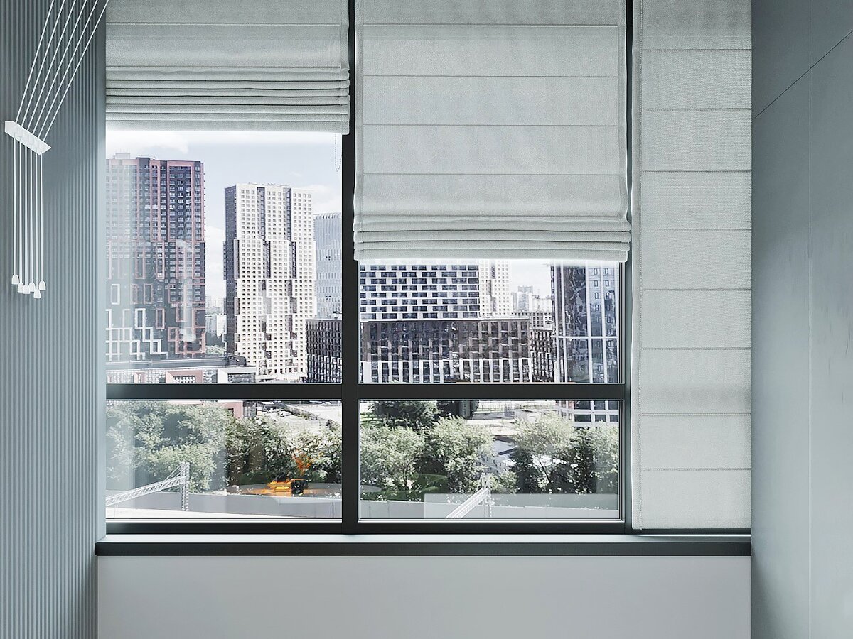 Оформление окна в интерьере премиум-класса: советы, идеи и подборка фотографий. Проект студии Romaniuk Design