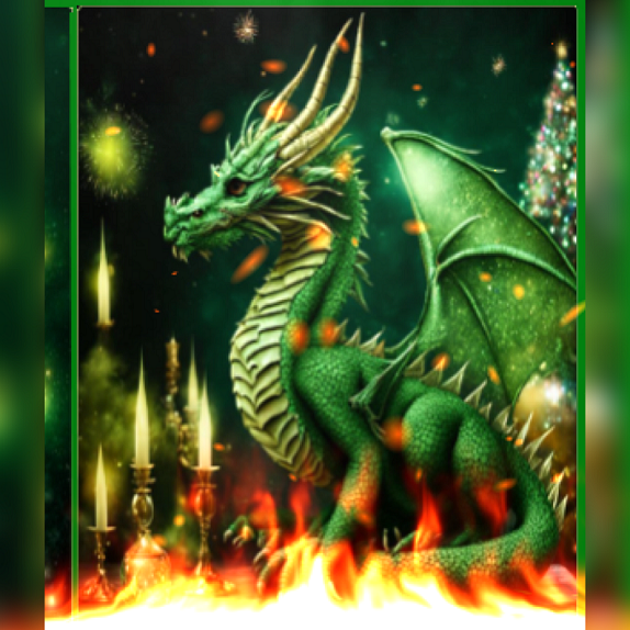 Предстоящий Год считается годом "Зелёного Дракона" по китайскому календарю, он же "Деревянный Дракон".-3