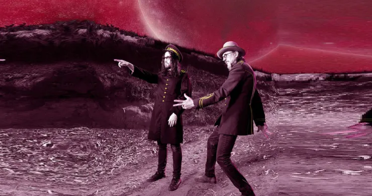 Шон Леннон и Лес Клейпул (автор группы  Primus)