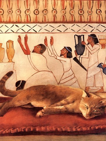 Кошка была приручена в древнем. Древние египтяне и кошки. Одомашнивание кошек. Египетские фрески с кошками. Приручили кошек египтяне.