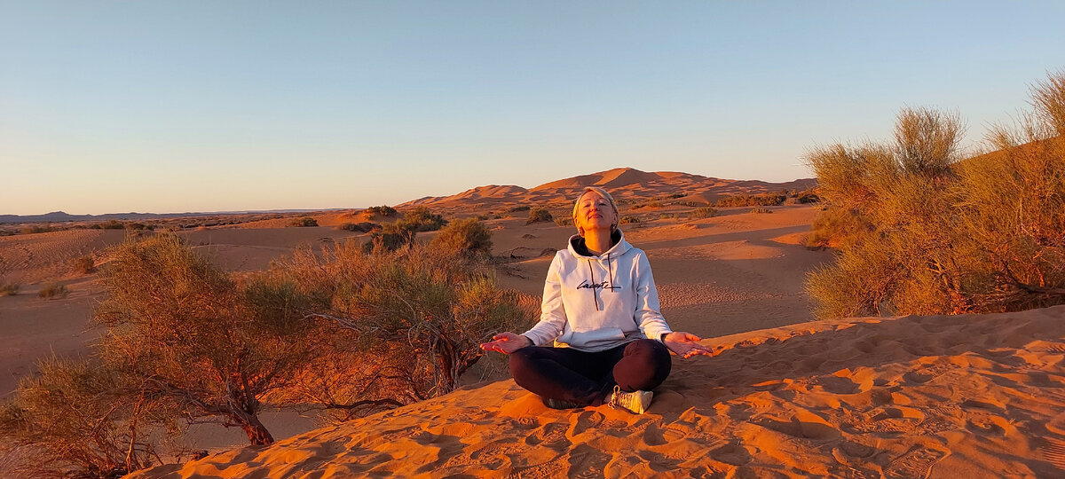 Рассвет в Сахаре