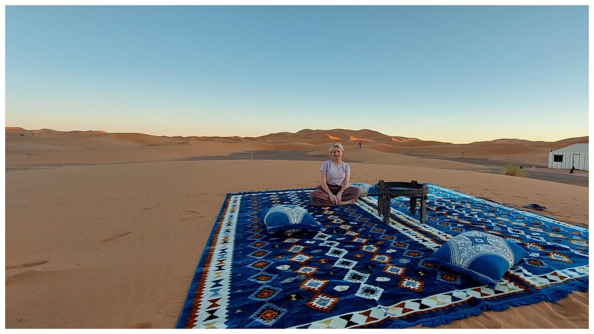 Релакс на берберском ковре