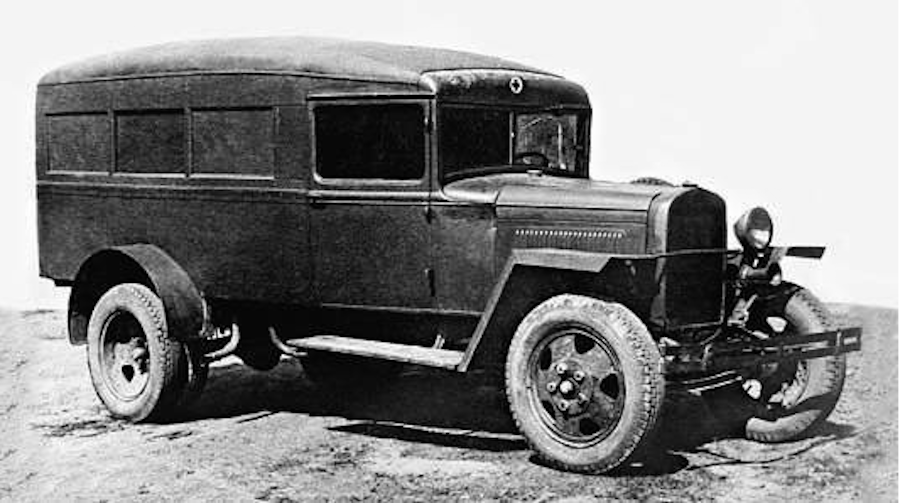 Санитарная машина ГАЗ-55