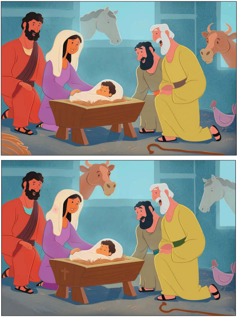 Найди  11 отличий