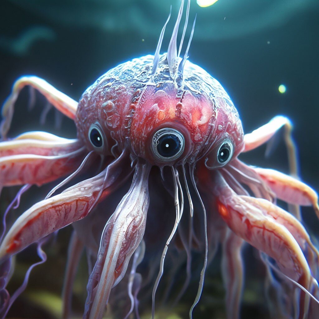 Медуза художественное изображение.