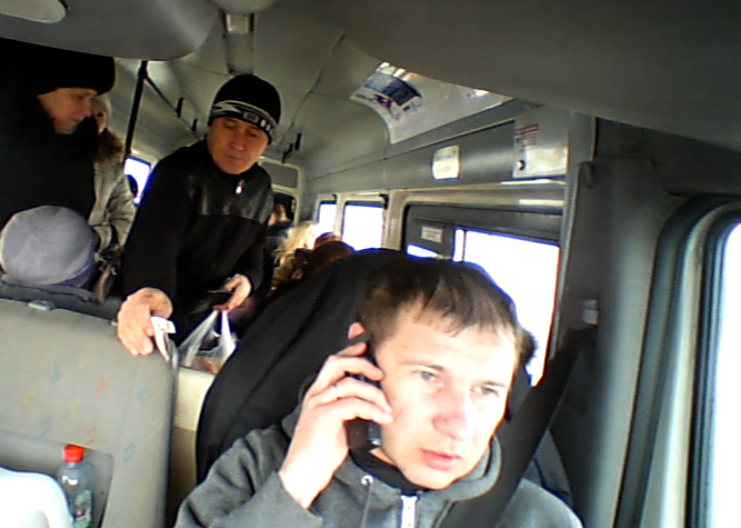 Ваш покорный слуга. Нарушаю ПДД.