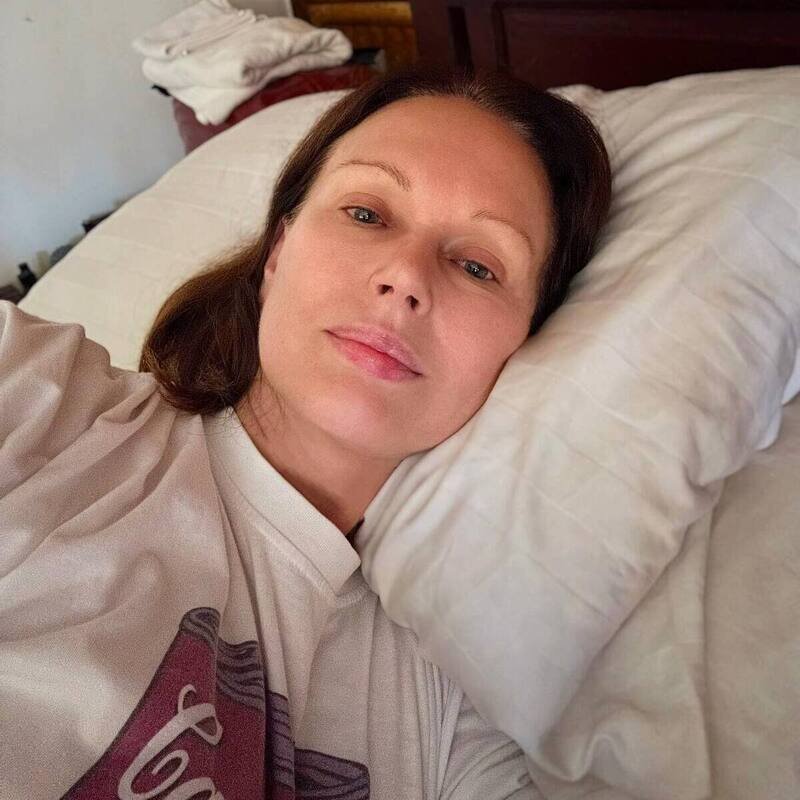 Ирина Безрукова во время болезни