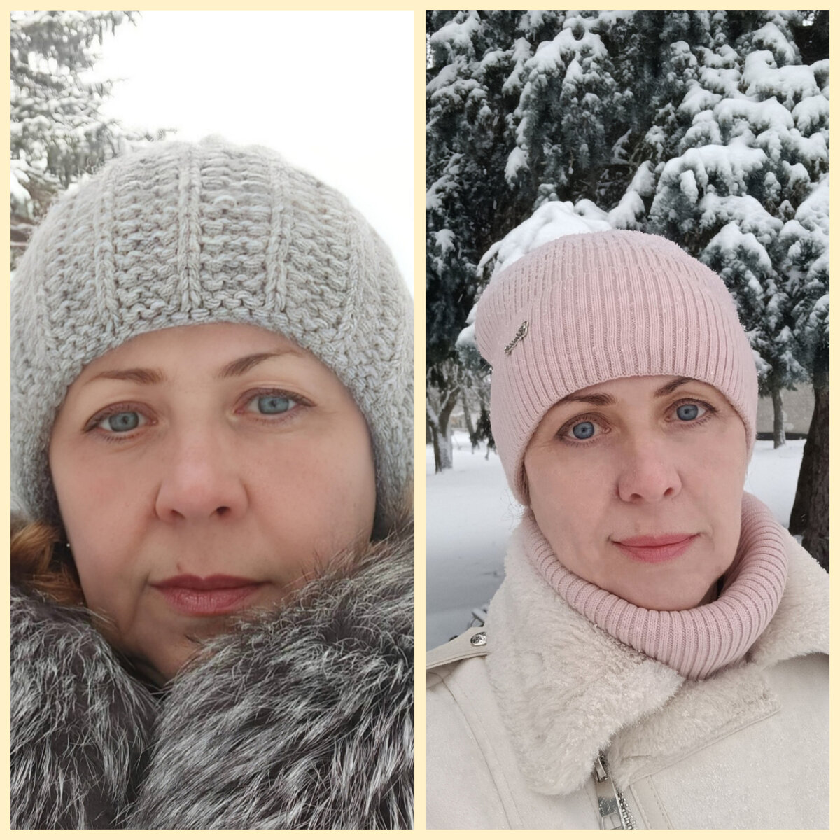 Это я с разницей в год. Фото автора