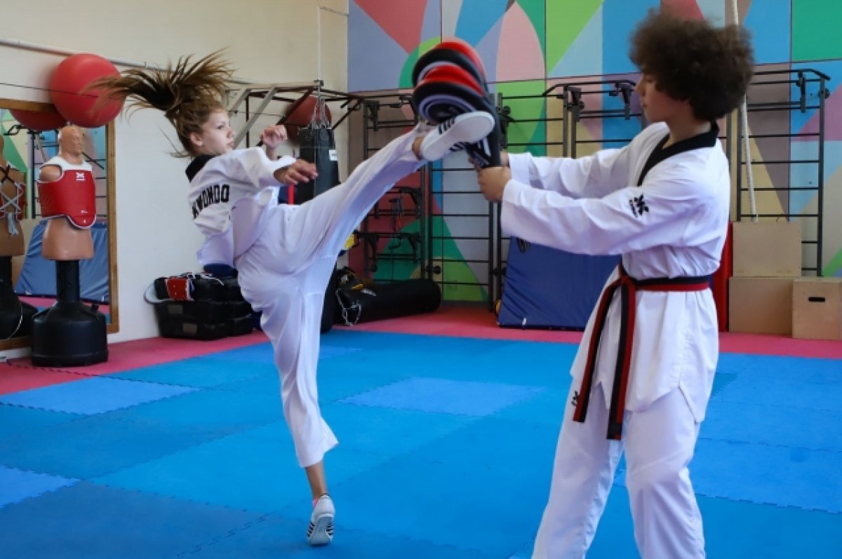    В районе Петрозаводска открылась секция тхэквондо