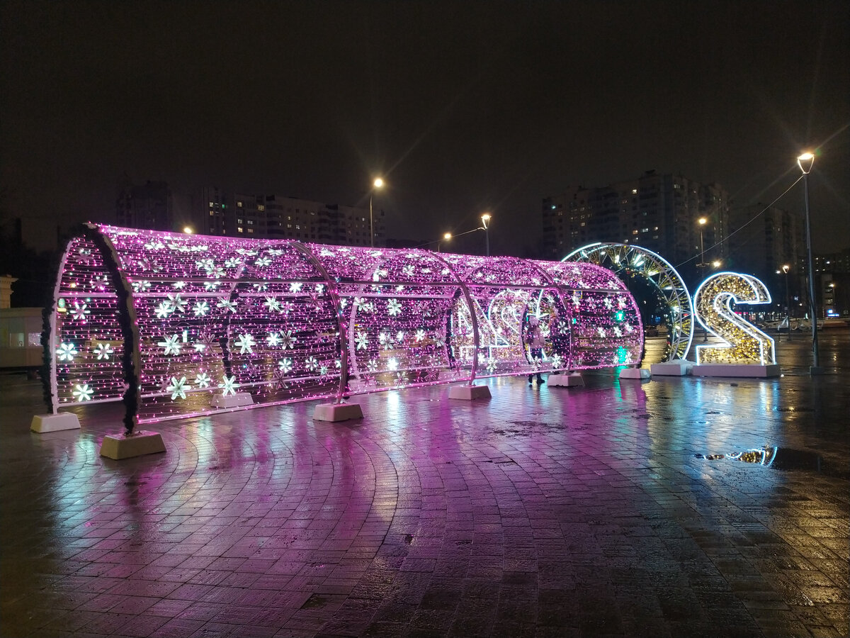 Вход в новогодний парк "Сокольники" 2024