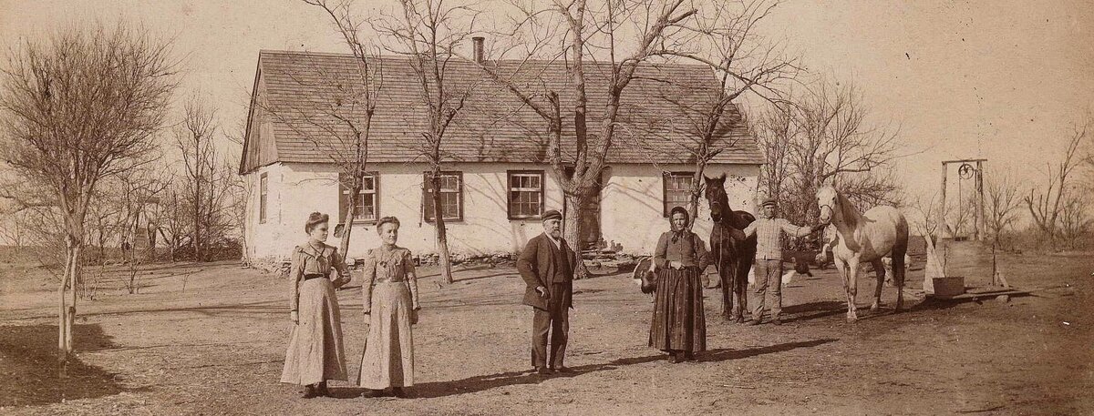 Немцы Поволжья. Фотография второй половины 19 век