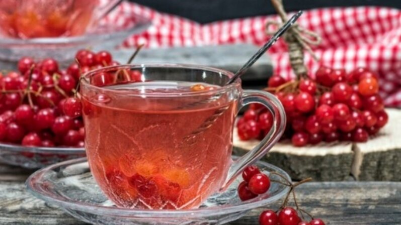 Клюквенный чай.