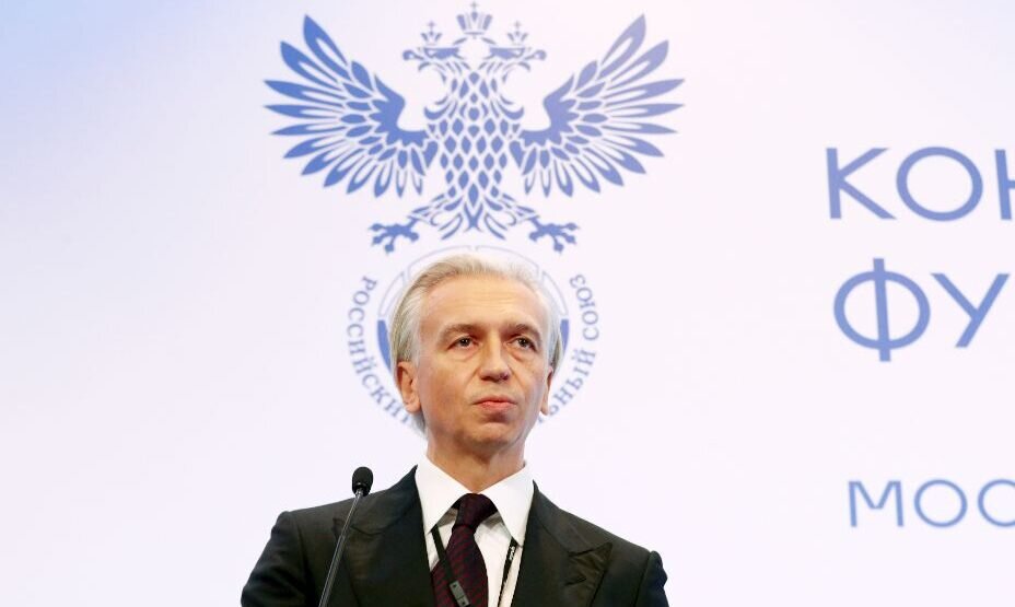    Президент РФС Александр Дюков убежден, что выйти из УЕФА никогда не поздно. Фото: ТАСС