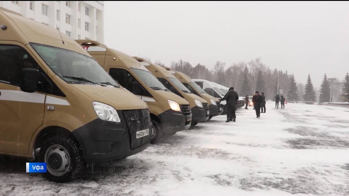    Районные и городские больницы Башкирии получили 14 новых передвижных медицинских комплексов: сюжет “Вестей”