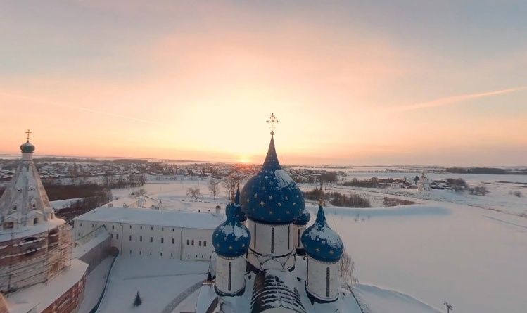 Суздаль - новогодняя столица - 2024! Фото «Лечу над Миром»