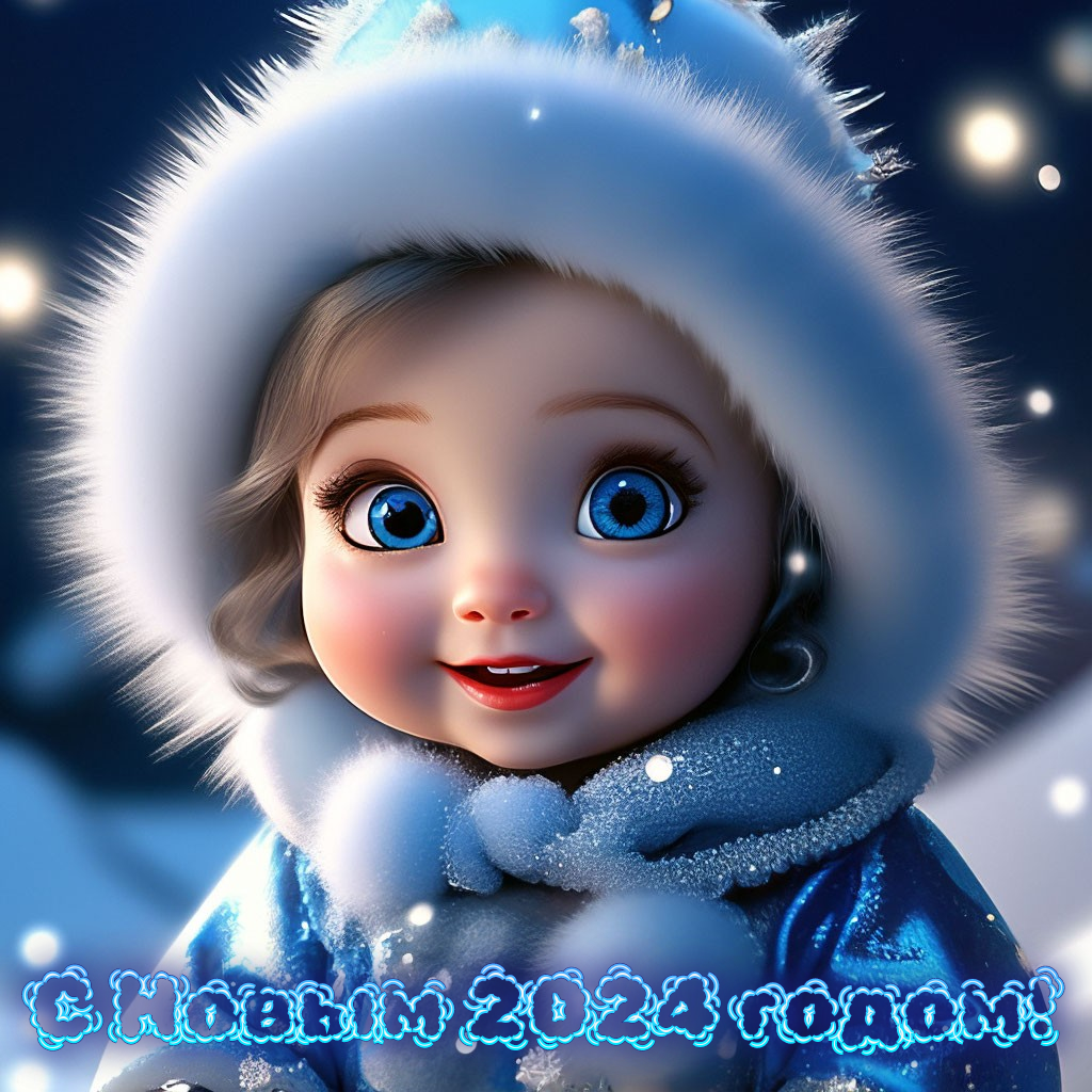 Happy New Year, С Новым годом, анимация, новогодняя открытка, animation, Motion, Дед Мороз