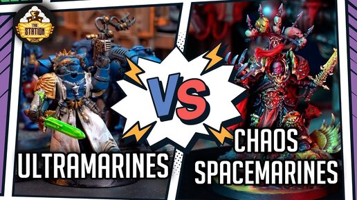 Ultramarines vs Chaos Space Marines I Battlereport | 2000pts I Warhammer 40000