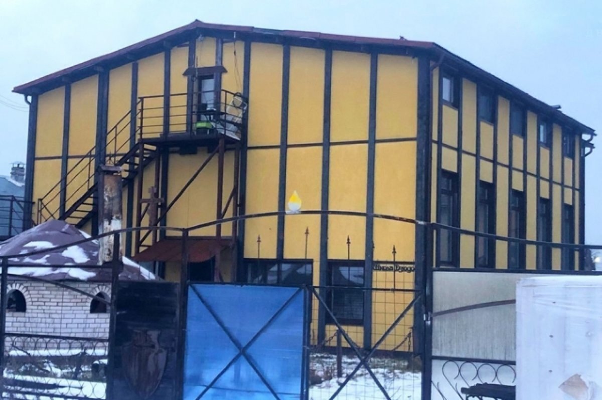    Дом из объявления.