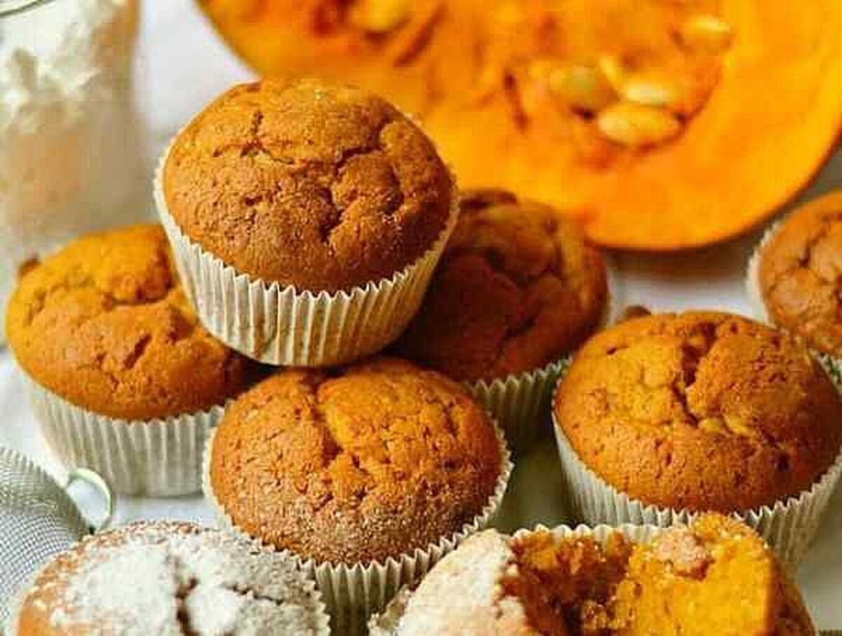 кексы из ржаной муки со сгущенкой. тыквенный кекс. тыквенный кекс с карамелью. тыквенные кексы пп. тыквенные маффины пп.