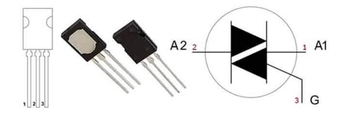 Важная особенность симистора - способность управлять мощными нагрузками