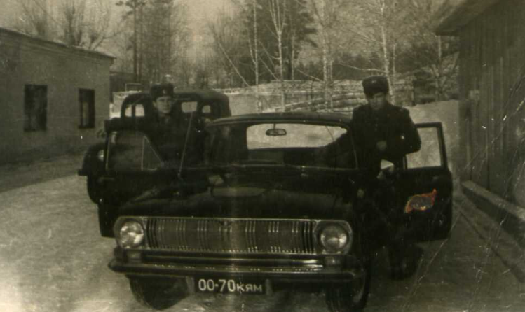 Фото автора. Генеральская "Волга".