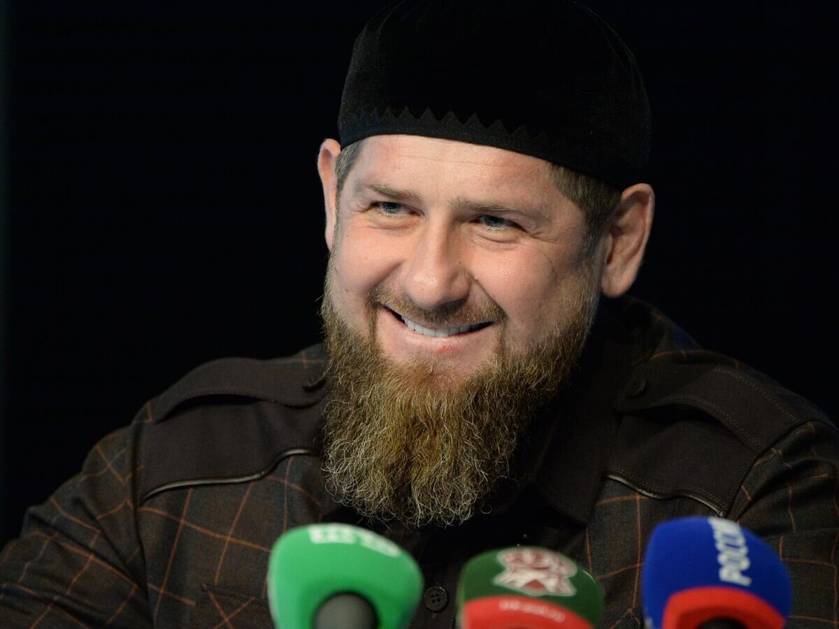    Глава Чеченской Республики Рамзан Кадыров на пресс-конференции в студии телеканала "Грозный"© РИА Новости / Саид Царнаев