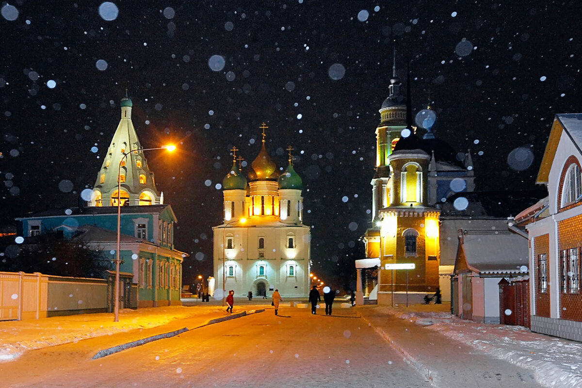    Историческая часть Коломны.   
Фото: Руслан Кривобок / РИА Новости