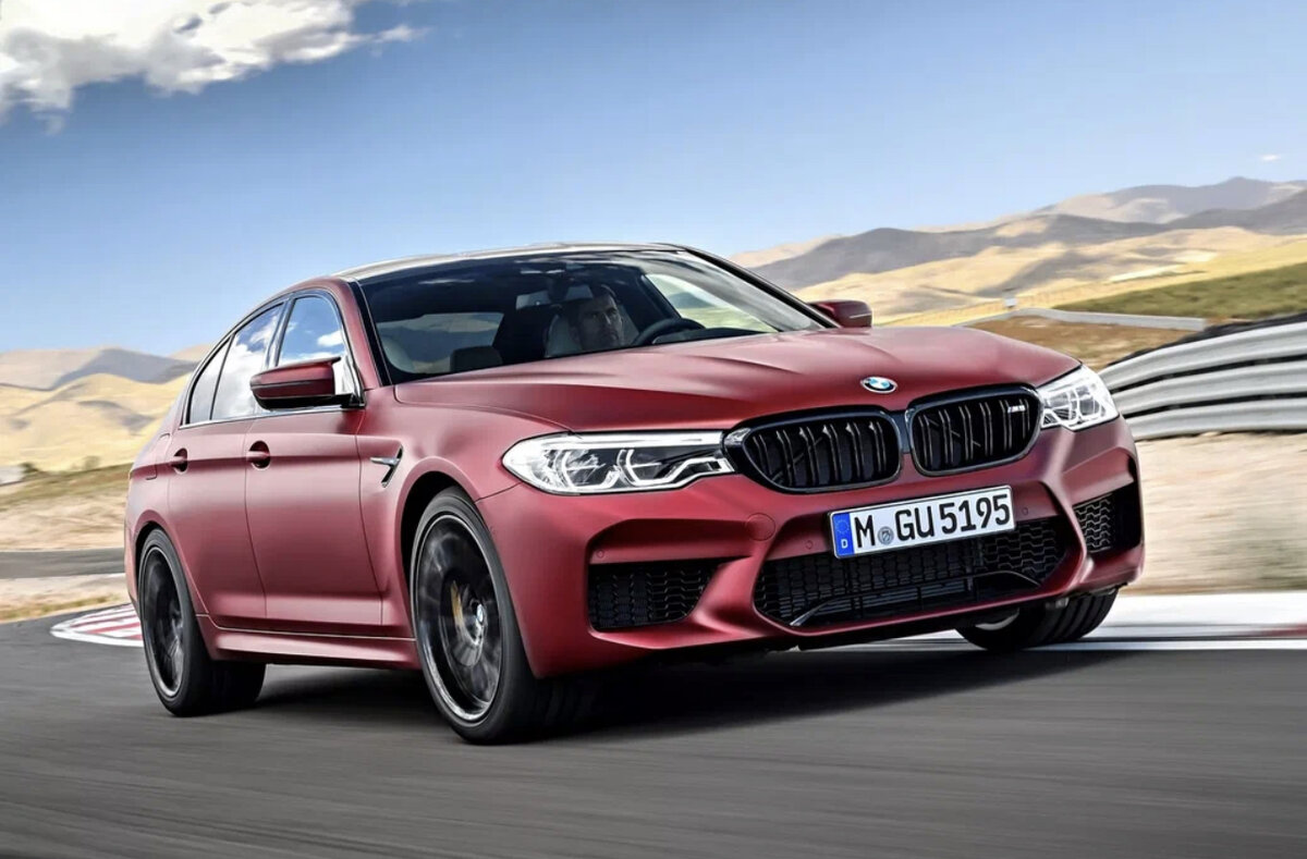 BMW m5 самый быстрый седан