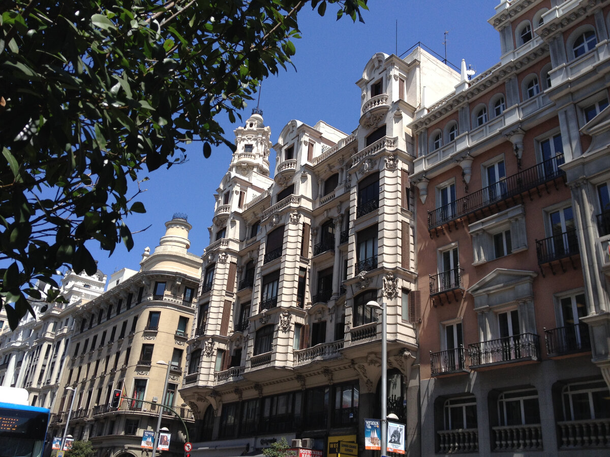 Улицы Мадрида (фото автора)
