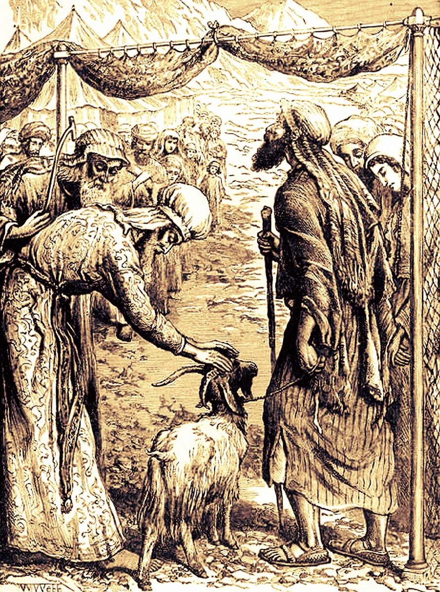 Козел завета. Уильям хант козел отпущения. Козел отпущения (левит. Хант козел отпущения картина. Козел завета.