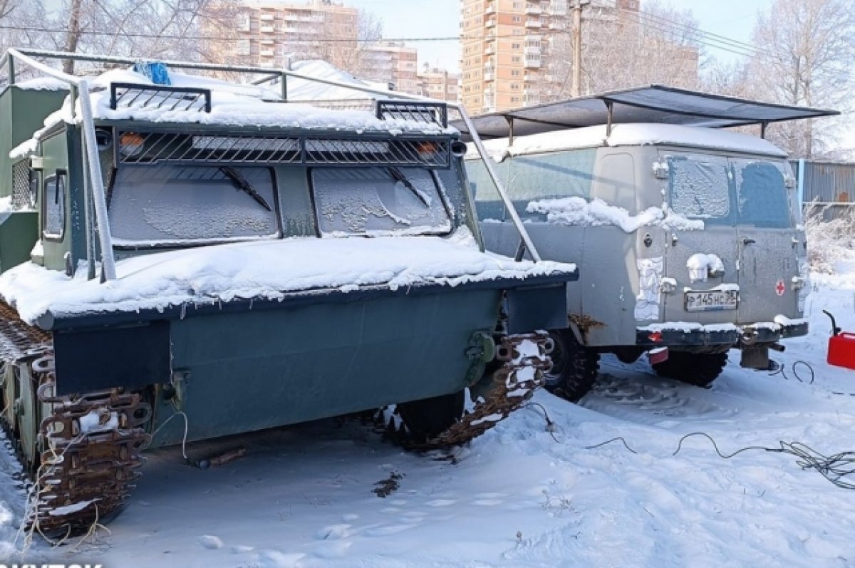    Более 40 автомобилей доставят из Иркутской области в зону СВО