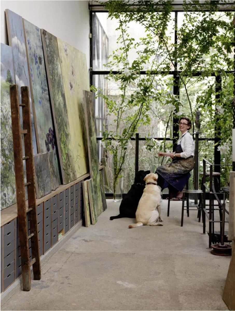 Замок художницы Клер Баслер, «Шато де Бовуар» в пригороде Парижа Алена Хрусталева  📷
