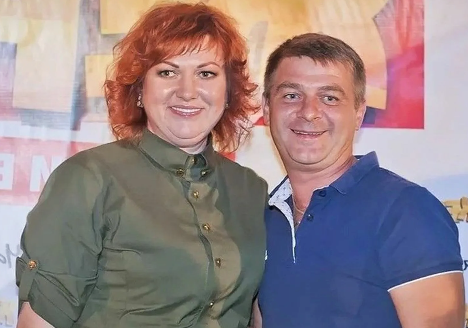 Ольга Картункова с бывшим мужем Виталием