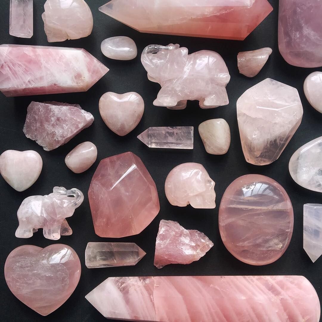 Pink quartz