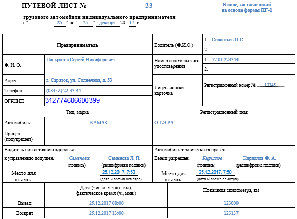 * форма ПГ-1 устарела.