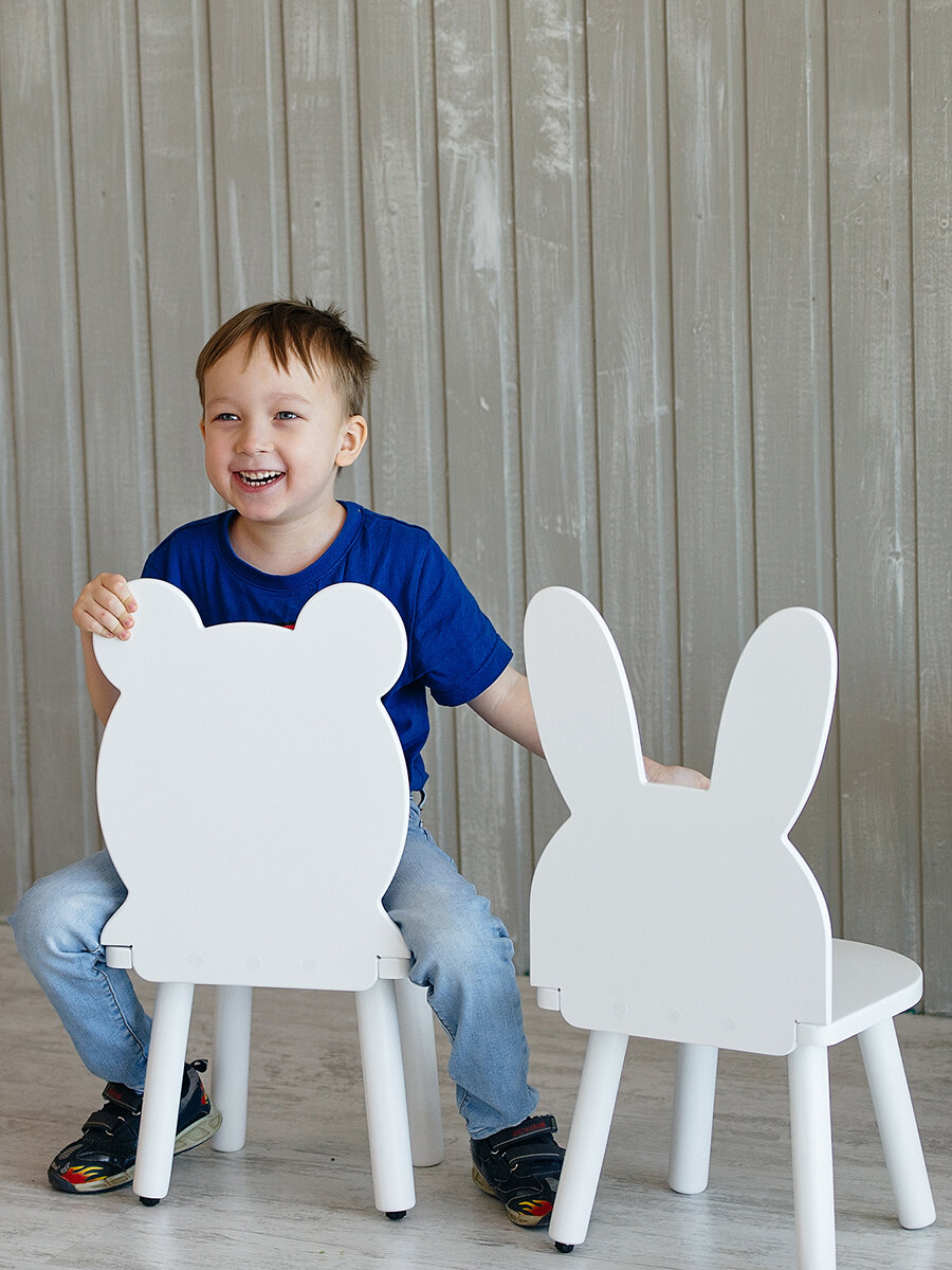 Детские деревянные стульчики-зверушки Источник: prioritet1.com Реклама. Рекламодатель ИП Дмитриев Д.В. ИНН 212408237001