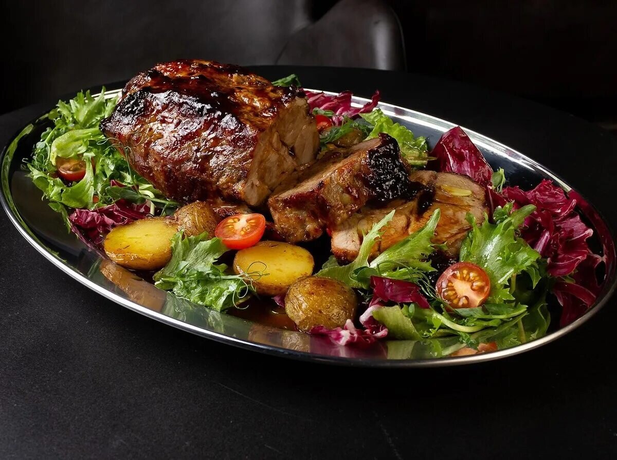 Необычные блюда из мяса. Чалагач. Горячие вторые блюда из мяса. Ресторанные блюда. Горячие вторые блюда из мяса.